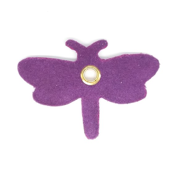 Roller Skate Dragonfly shoelace lock     dragonfly leather lace charm - Picture 3 of 8